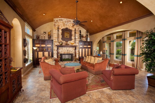 15 Gorgeous Mediterranean Family Room Designs Full Of Luxury Features