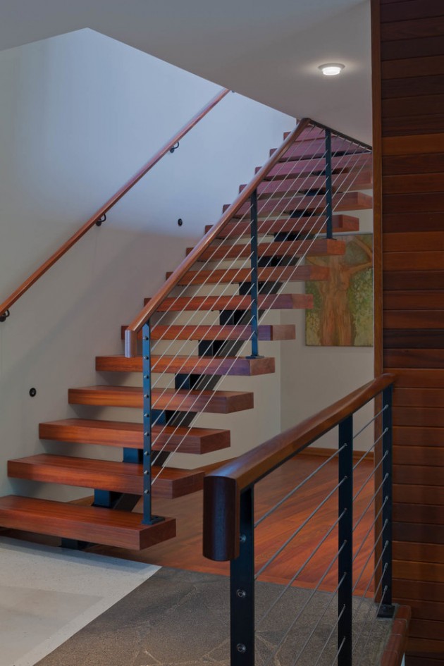 15 Outstanding Mid-Century Modern Staircase Designs To Bring You Back In Time