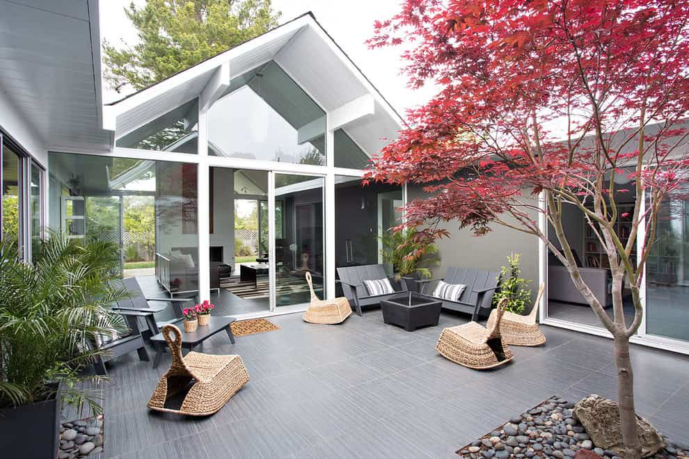 Double Gable Eichler Remodel Source