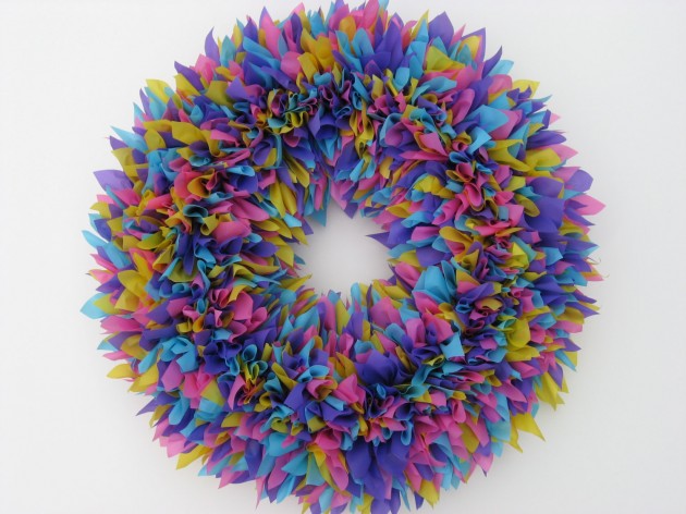 17 Refreshing Handmade Spring Wreath Ideas You Could Easily DIY