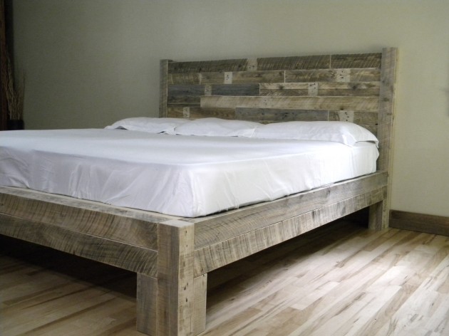 18 Amazing Diy Reclaimed Wood Projects You Can Get Ideas And Inspiration From - Reclaimed Wood Bed Diy