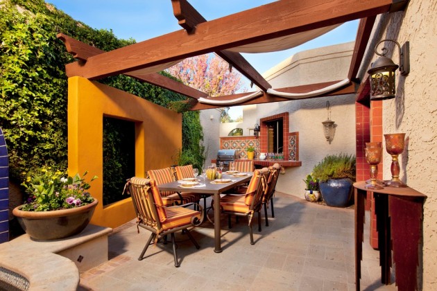 18 Extraordinary Luxurious Mediterranean Patio Designs You Will Love 15 630x420