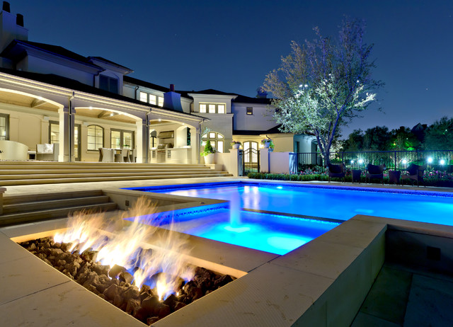 Sophisticated Outdoor Fire Pit Designs, Pool Fire Pit Bowls