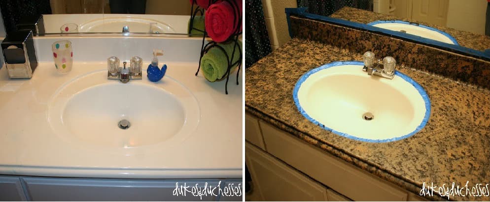 Painted granite countertops 4444