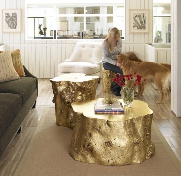Top 19 Most Fascinating &amp; Practical DIY Tree Stump Table Ideas