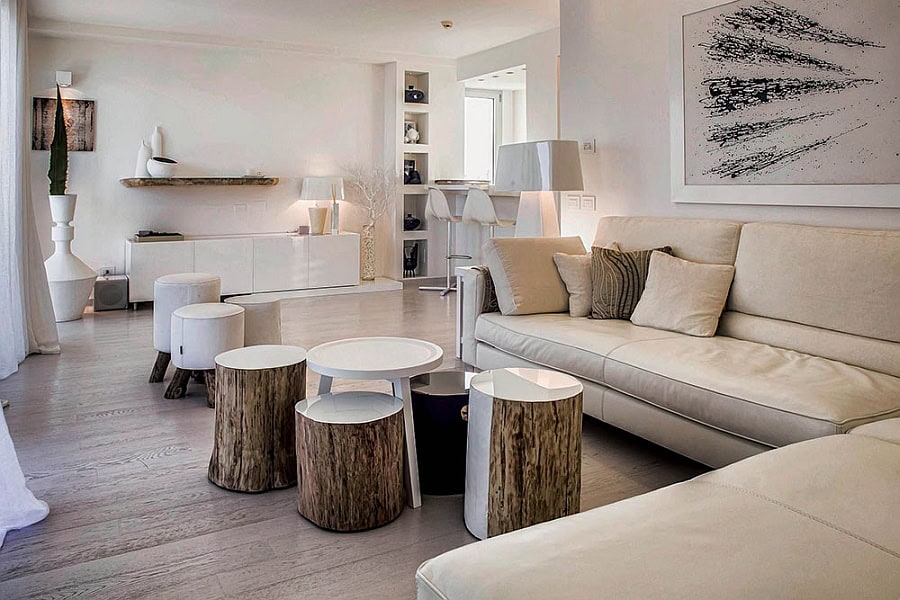 Top 19 Most Fascinating & Practical DIY Tree Stump Table Ideas