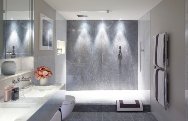 19 Delightful Contemporary Shower Design Ideas