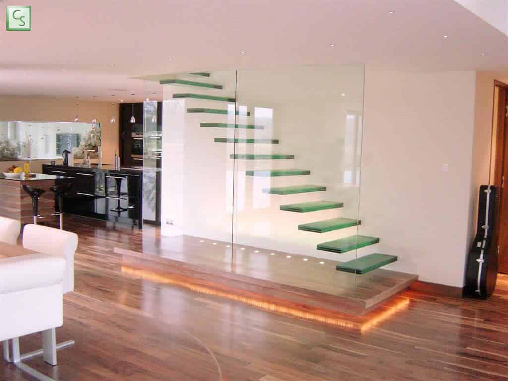 Glass In The Interior For Visually Larger And Brighter Space 7