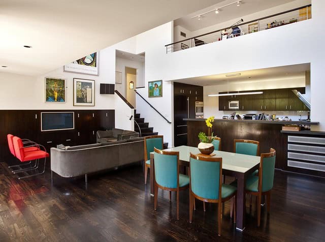 15 Dramatic Dark Flooring Design Ideas 9