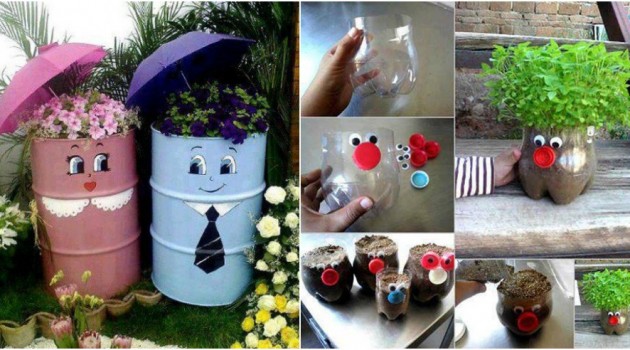 33 Of The Most Coolest & Unique DIY Planters You Never Thought Of