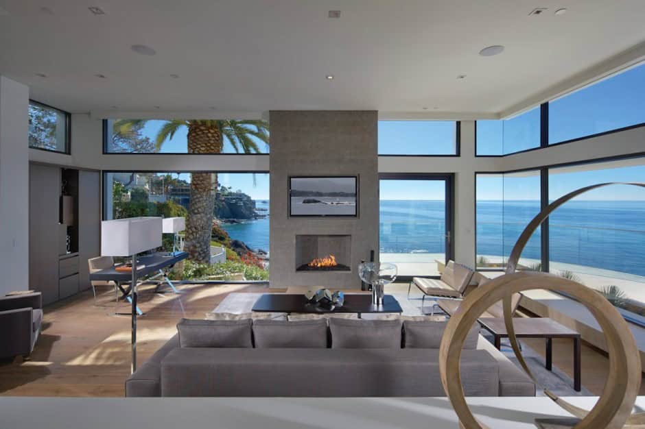 16 Jaw-Dropping Modern Living Room Designs With Amazing View 10