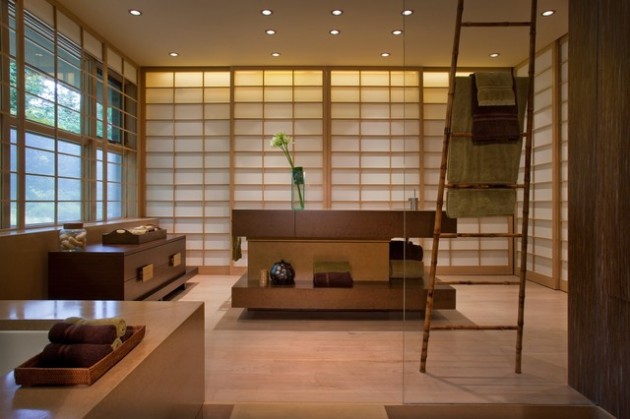 16 Majestic Asian Inspired Bathroom Design Ideas