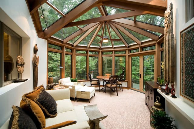 19 Fantastic Ideas for Cozy Beautiful Sunroom 12