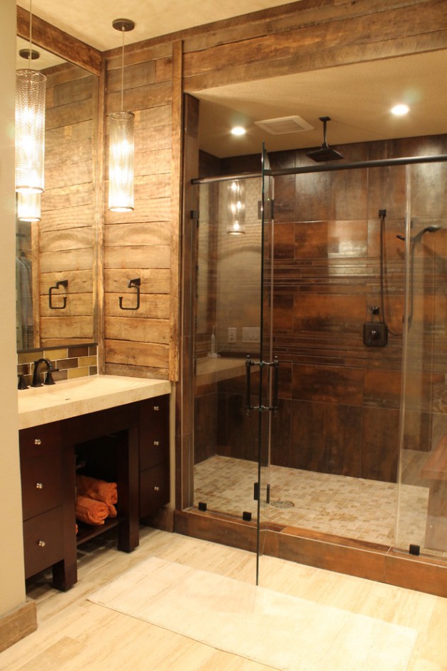 16 Extraordinary Fresh Rustic Bathroom Interior Designs