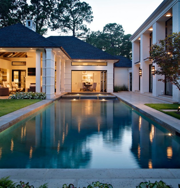 16 Unbelievable Transitional Swimming Pool Designs Your Backyard Needs