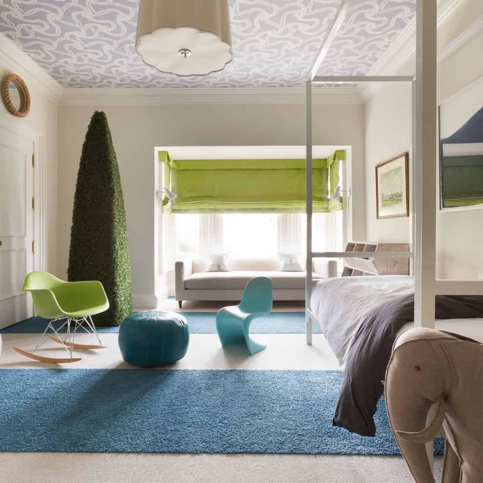 Contemporary Kids’ Room Interior Source