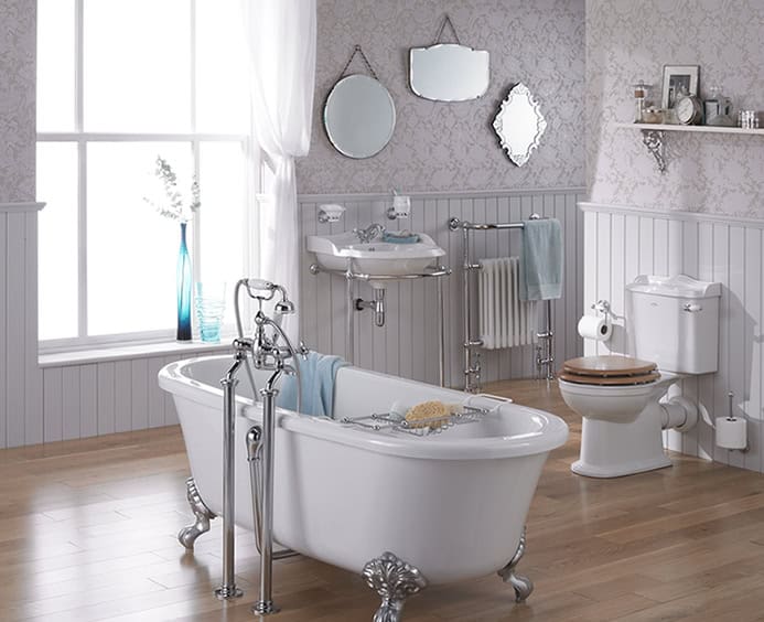15 Beautiful Ideas How To Decorate Vintage Bathroom