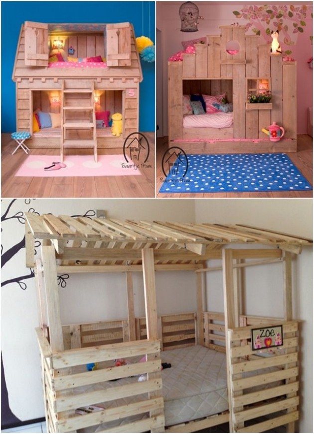 kids pallet beds