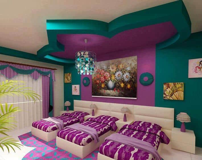 14 Gorgeous Child's Room Ceiling Design Ideas 5