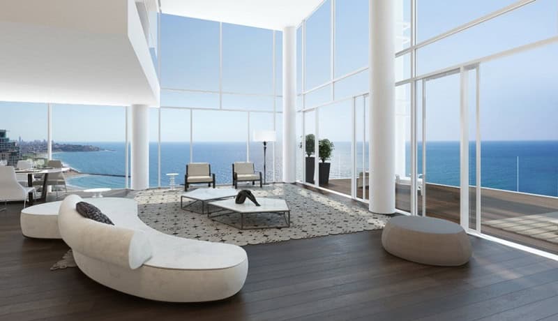 16 Jaw-Dropping Modern Living Room Designs With Amazing View 7