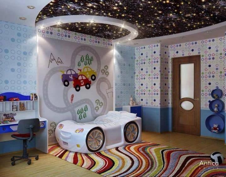 14 Gorgeous Child's Room Ceiling Design Ideas 9