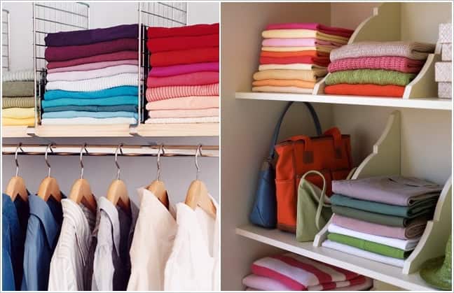 Keep Your Folded Clothes in Place with Shelf Dividers 9