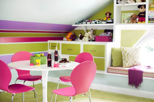 20 Comfortable Attic Playroom Design Ideas 9
