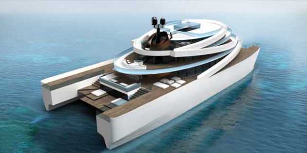 The World’s First Water-Jet Hybrid Propelled Superyacht