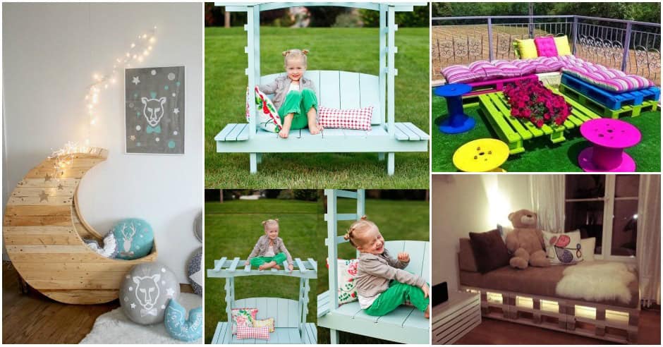 Top 31 Of The Coolest DIY Kids Pallet Furniture Ideas That You Obviously Must See