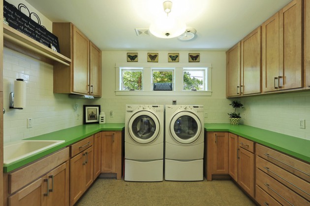 18 Contemporary Laundry Room Designs That Will Catch Your Eye