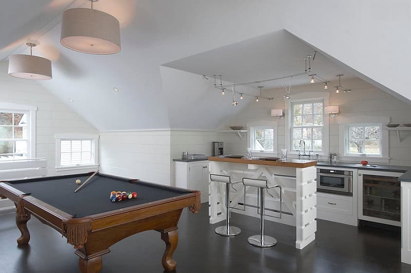 The Best 16 Ideas To Transform The Attic Into Fun Game Room 11