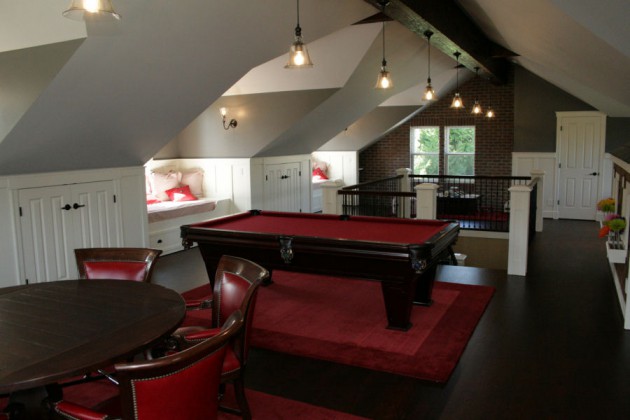 The Best 16 Ideas To Transform The Attic Into Fun Game Room