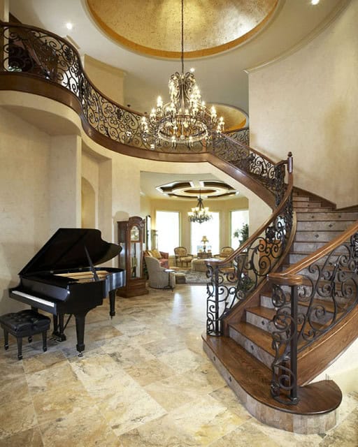 14 Glamourous Entrance Hall Designs For Extravagant Home 12