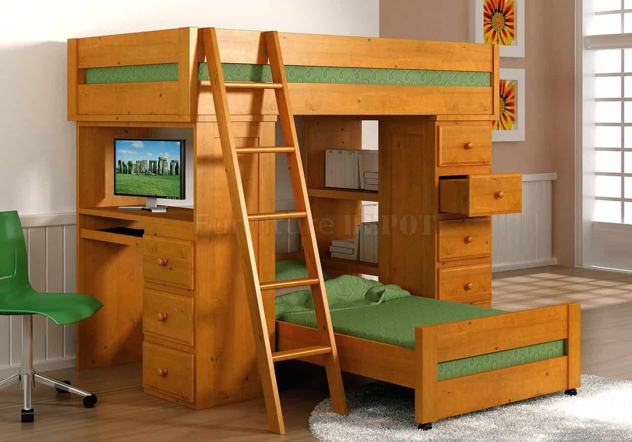 18 Super Smart Ideas of Bunk Beds With Desk 13