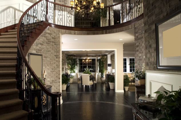 14 Glamourous Entrance Hall Designs For Extravagant Home 13
