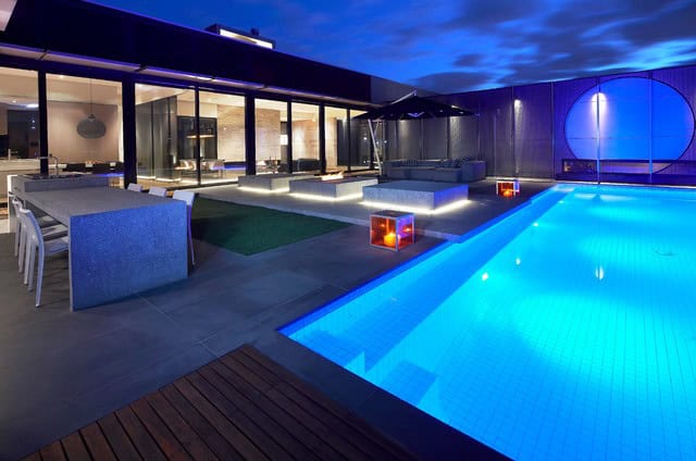 19 Astonishing Concrete Pool Deck Designs 14