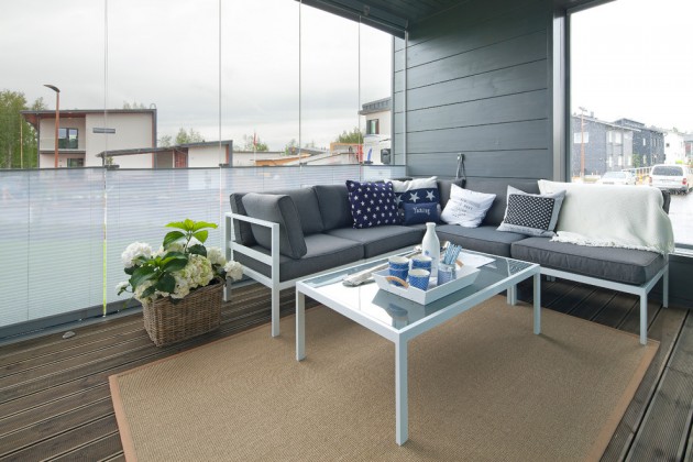 Image showcasing 15 Awesome Scandinavian Garden & Patio Designs For Your Backyard