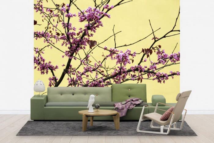 15 Refreshing Wall Mural Ideas For Your Living Room 15