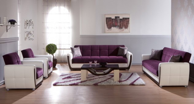 19 Phenomenal Purple Living Room Design Ideas 15