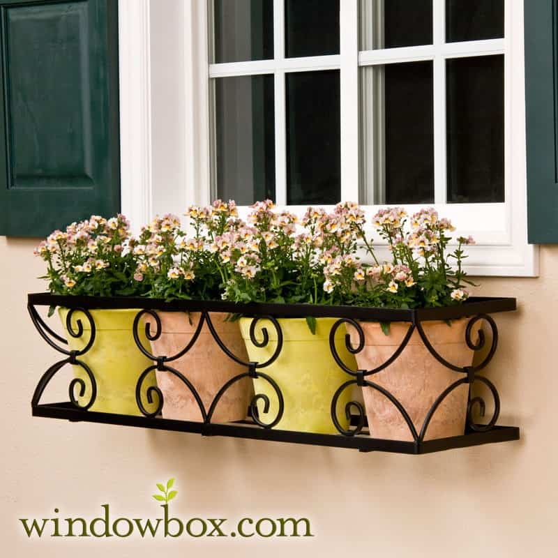 19 Irresistible Flower Box Ideas For Your Windows 15
