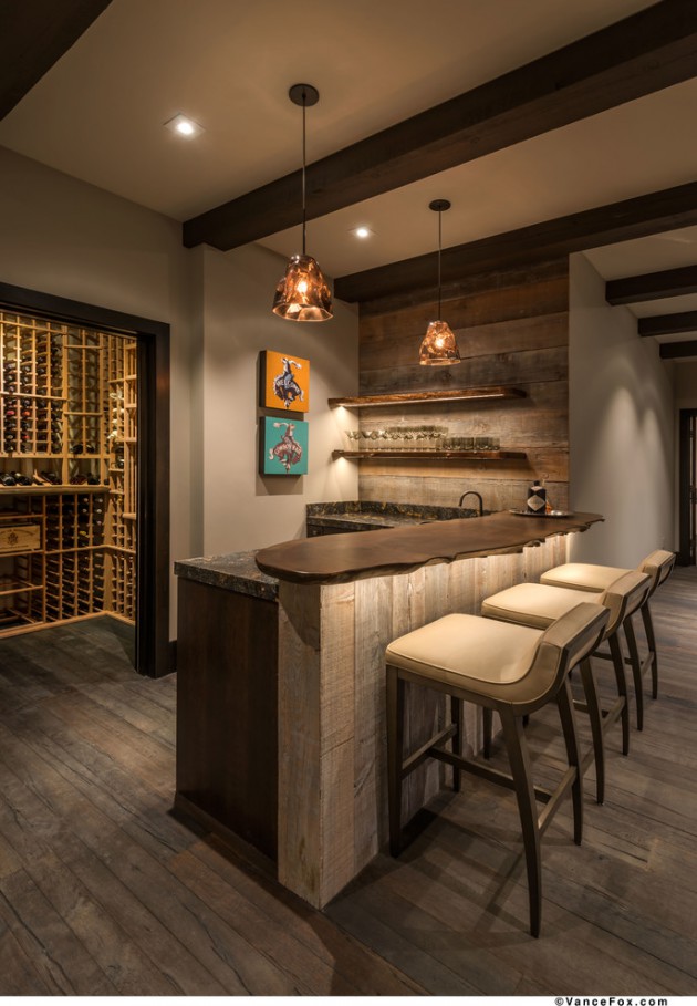 16 Awe-Inspiring Rustic Home Bars For An Unforgettable Party