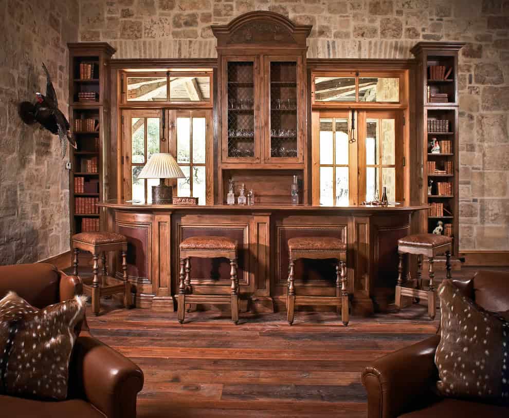 16 AweInspiring Rustic Home Bars For An Party