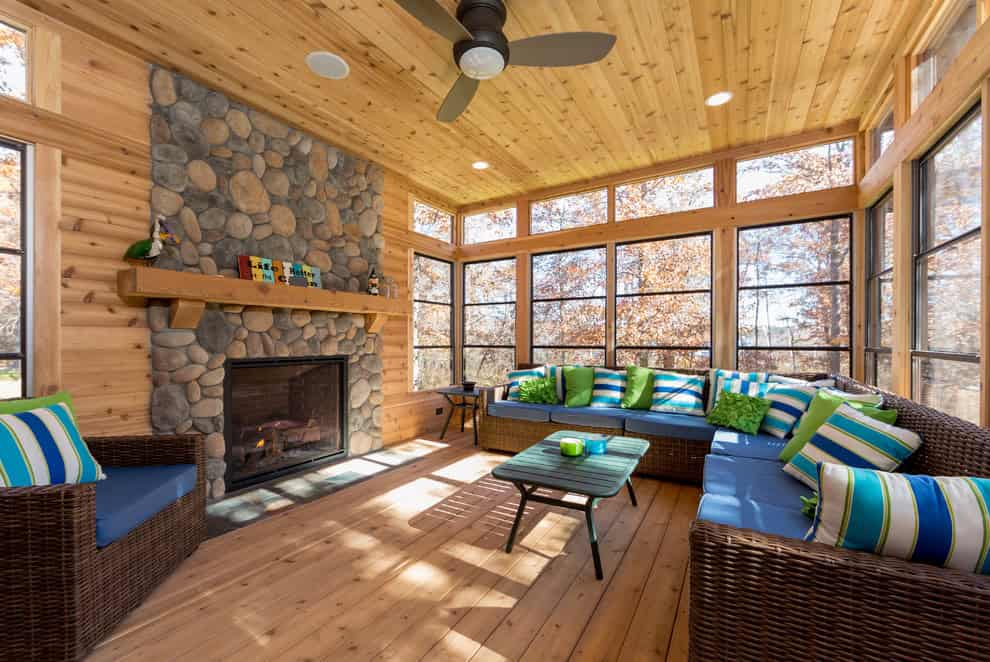 North Woods Lake Cabin Source