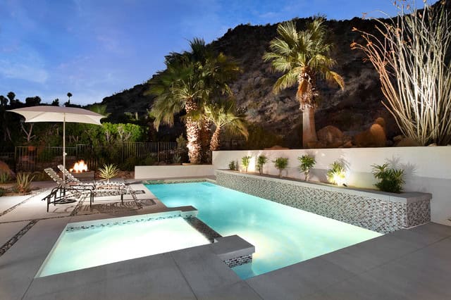 19 Astonishing Concrete Pool Deck Designs 16