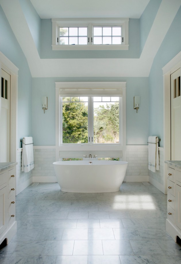 17 Beautiful Coastal Bathroom Designs Your Home Might Need