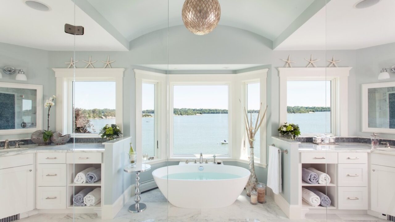 17 Beautiful Coastal Bathroom Designs Your Home Might Need