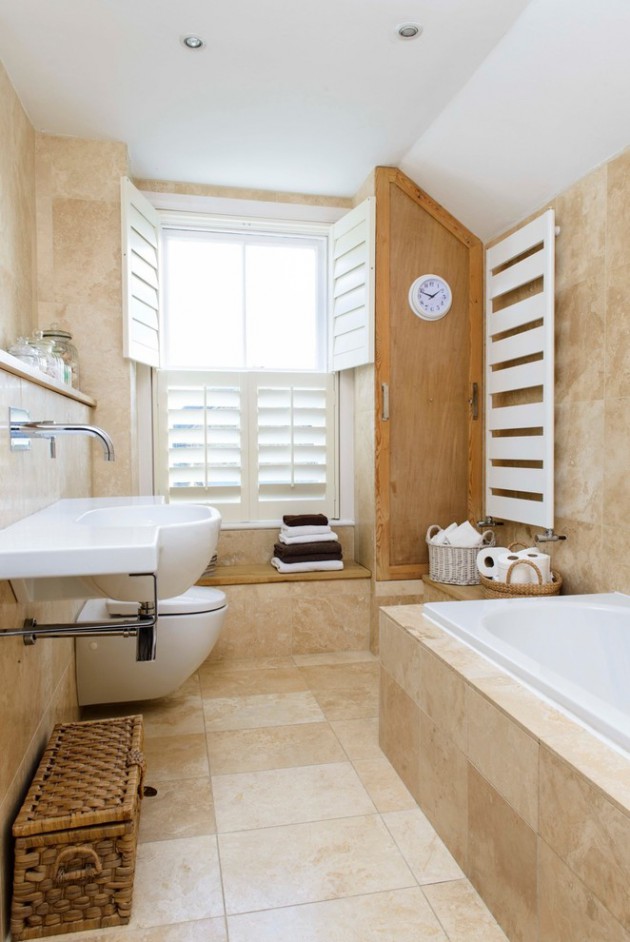 bathroom beige coastal designs beach island cottage whitstable inspired might toilet need interior bathrooms extra banheiro tiles brown interiors window