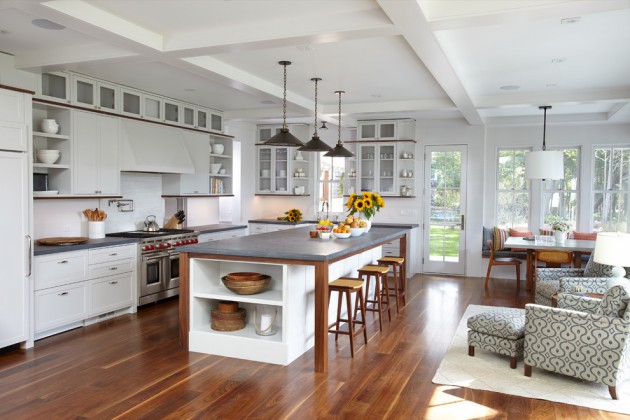 18 Fantastic Coastal Kitchen Designs For Your Beach House 