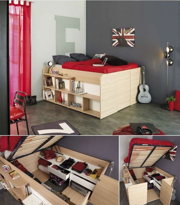 12 Quality Options For Extra Storage In The Bedroom