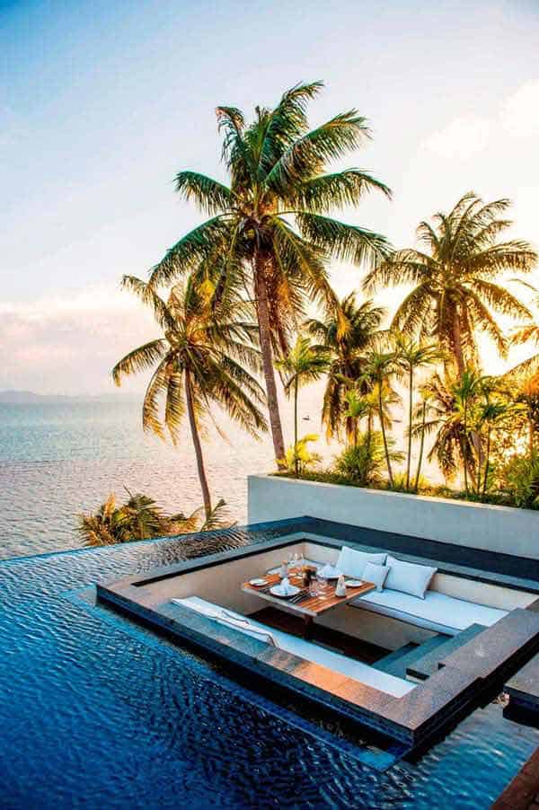 17 Extremely Amazing Swimming Pools With Lounge Area